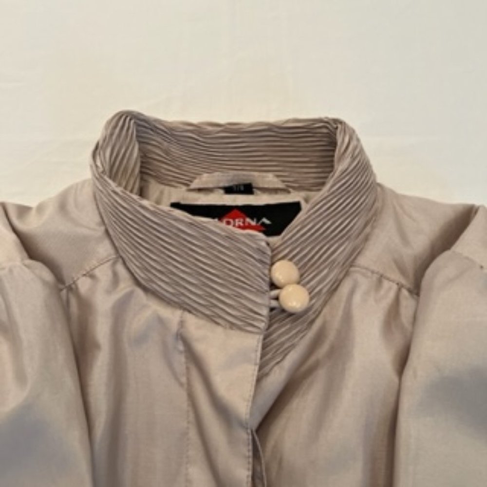 Alorna Women's Jacket Coat Size 7 and 8 Tan - Picture 2 of 14